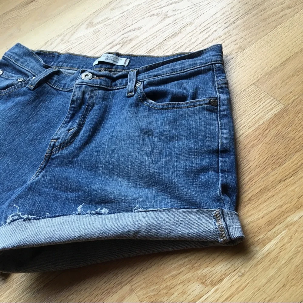 Classic Levi’s Cutoff Denim Shorts